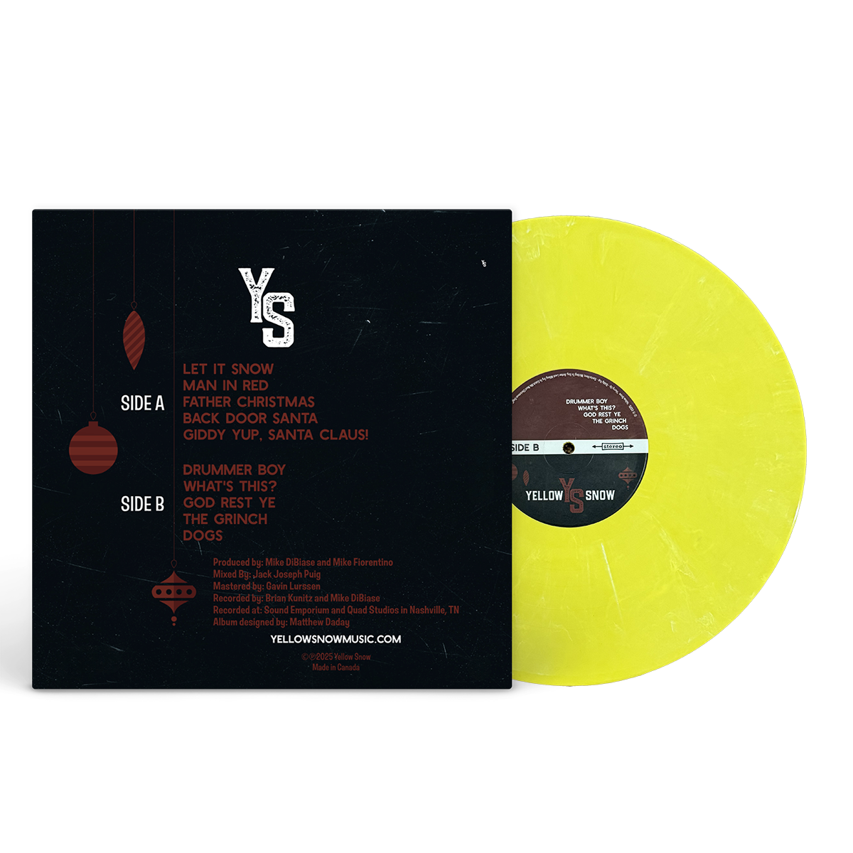 Yellow Snow Volume 1 LP